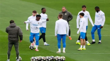 خطر غياب ثلاثي ريال مدريد عن مواجهة مانشستر سيتي في دوري أبطال أوروبا